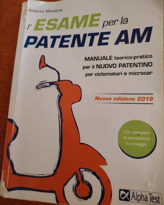 libro esame patente  AM edizione 2019