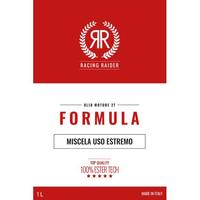 Olio miscela sintetico RR FORMULA, uso estremo con