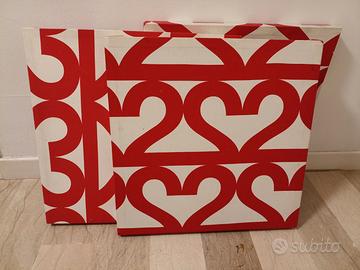 Stampa su tessuto vintage Ikea con motivo indonesi