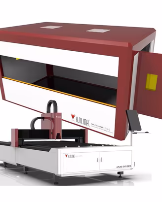 Pantografo CNC Taglio Laser Fibra Laser co2