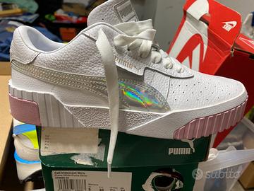 Puma Cali Iridescent Wn's Puma White-Silver