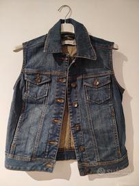 gilet di jeans da donna Stile Casual Urbano:
