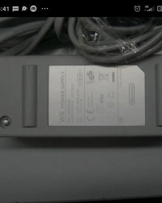ALIMENTATORE ORIGINALE NINTENDO WII