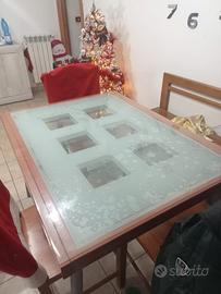tavolo sedie e panca 