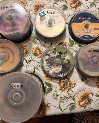 Dvd e cd vergini