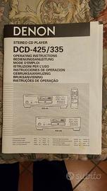 MANUALE DENON DCD 425/335