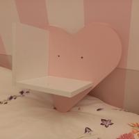 mensola bimba, cuore 💗