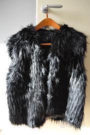 Gilet donna in pelliccia sintetica Tg 46