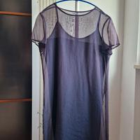 vestito viola in viule