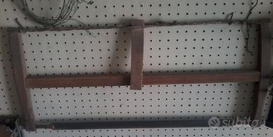 Sega a telaio antica per taglio legno cm 80