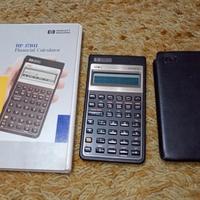 HP 17 B II CALCOLATRICE ORIGINALE custodia manuale