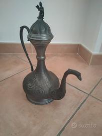 Caraffa in peltro anni '70