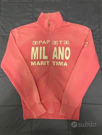 Felpa con zip Papeete per uomo col. rosa taglia L