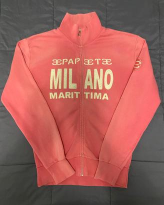 Felpa con zip Papeete per uomo col. rosa taglia L
