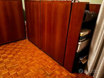 Armadio modulare e mini libreria