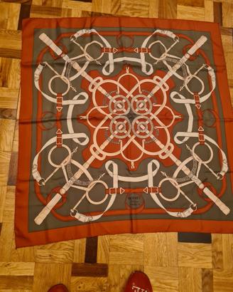 Hermes foulard autentico 