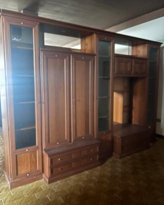 Soggiorno legno