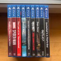 Lotto giochi PS4 + Hard disk 1TB