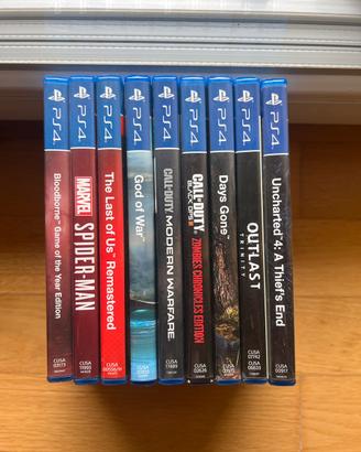 Lotto giochi PS4 + Hard disk 1TB
