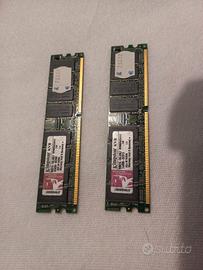 Ram Kingston DDR 512MB PC 3200 CL3 184 pin DIMM