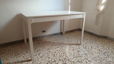 Tavolo EKEDALEN Ikea bianco 120x80 allungabile