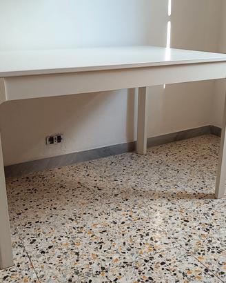 Tavolo EKEDALEN Ikea bianco 120x80 allungabile