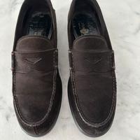 Mocassini uomo in camoscio