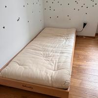 Letto basso Woodly