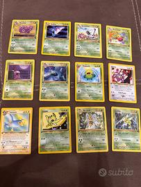 Set prima edizione carta Pokémon