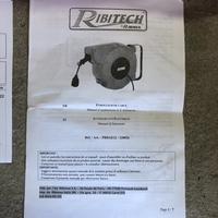 Avvolgicavo elettrico nuovo 22+2 m