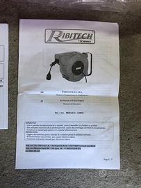 Avvolgicavo elettrico nuovo 22+2 m