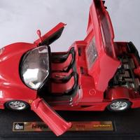 MODELLINO FERRARI F50 SCALA 1/24 IN METALLO 