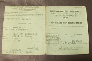 libretto piaggio ciao px 1979