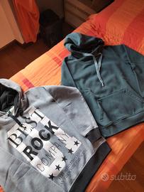 2 felpe uomo Piazza Italia 