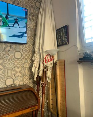 Ombrellone coca cola