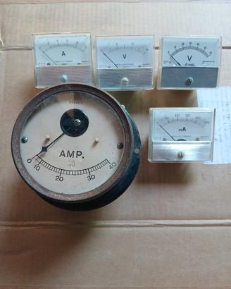 strumenti di misurazione analogici 