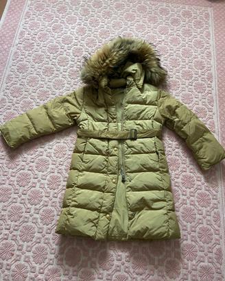 Piumino cappottino Manudiesci vera piuma tg 6 anni