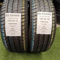 2 gomme 195 55 15 FIRESTONE RIF652