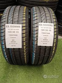 2 gomme 195 55 15 FIRESTONE RIF652