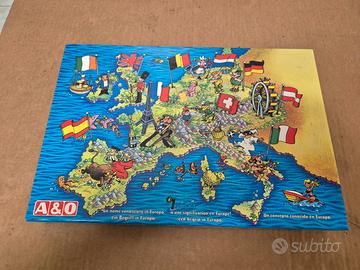 Puzzle europo 500 pezzi