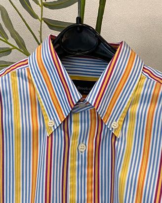 Camicia Brooksfield a righe multicolor taglia 40 M