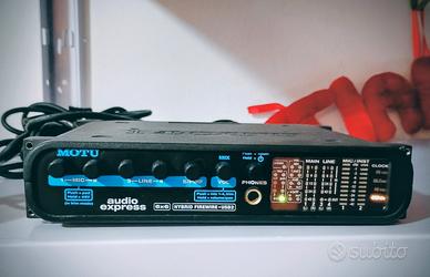 SCHEDA AUDIO ESTERNA, MOTU AUDIO EXPRESS USB E FIR