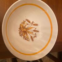 Grande insalatiera porta frutta ceramica decorata