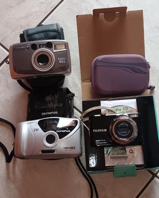 3 macchine fotografiche 