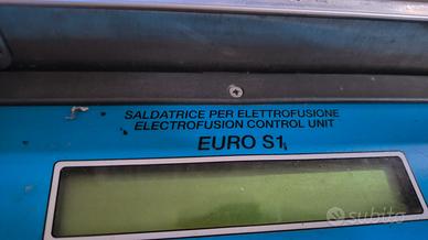 Saldatrice elettrofusione eurostandard euro s1