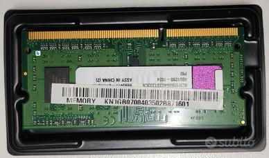 Ram DDR3 DDR2 DDR1 SODIMM