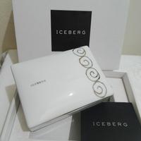Iceberg scatola di porcellana con decorazioi in pl