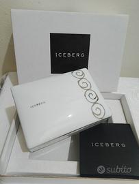 Iceberg scatola di porcellana con decorazioi in pl