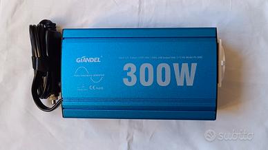 🔌 Inverter a Onda Sinusoidale Pura 300W