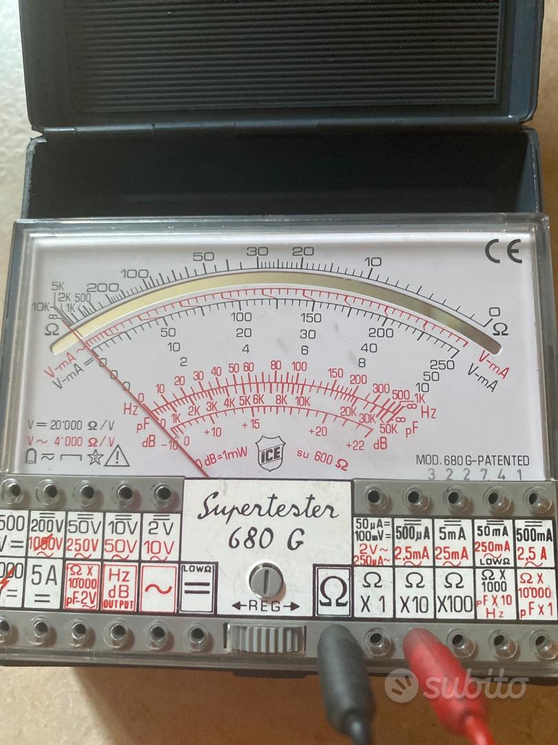 Tester analogico ICE 680G funzionante - Collezionismo In vendita a Bergamo